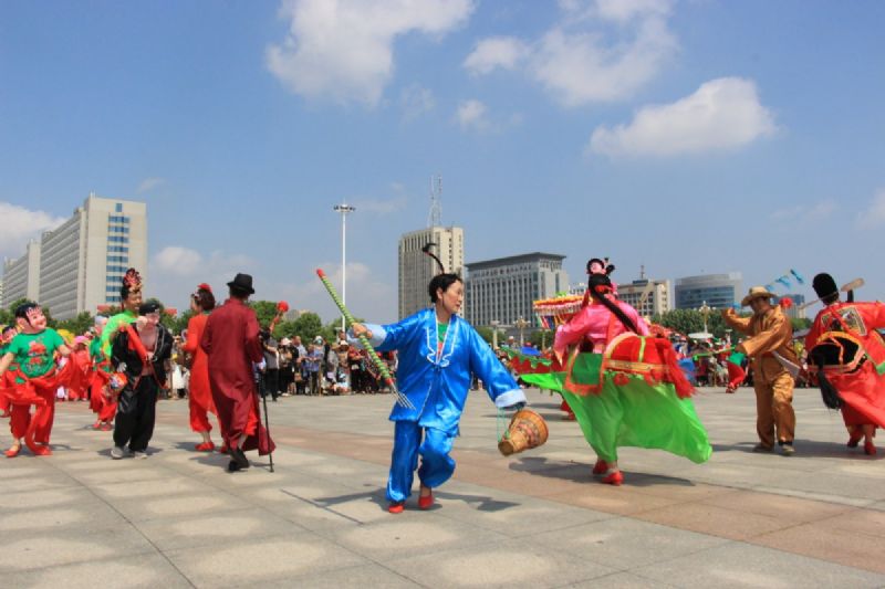 慶祝建黨100周年紅動昌城昌邑市2021“龍港杯”鑼鼓秧歌大賽盛大啟動！