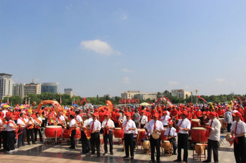 慶祝建黨100周年紅動昌城昌邑市2021“龍港杯”鑼鼓秧歌大賽盛大啟動！